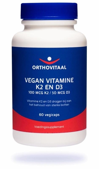 ORTHOVITAAL VITAMINE K2  D3 VEGAN 60CAPS